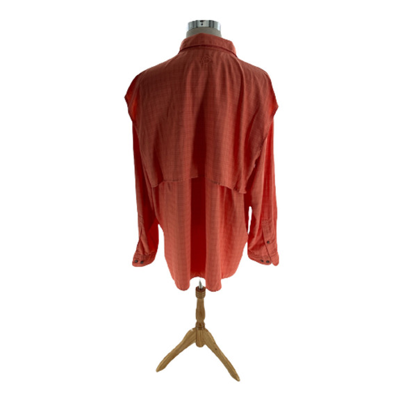 Magellan Outdoors Fish Gear Windowpane Shirt Mens 2XL Angler Fit Mesh Button Up - Picture 3 of 6